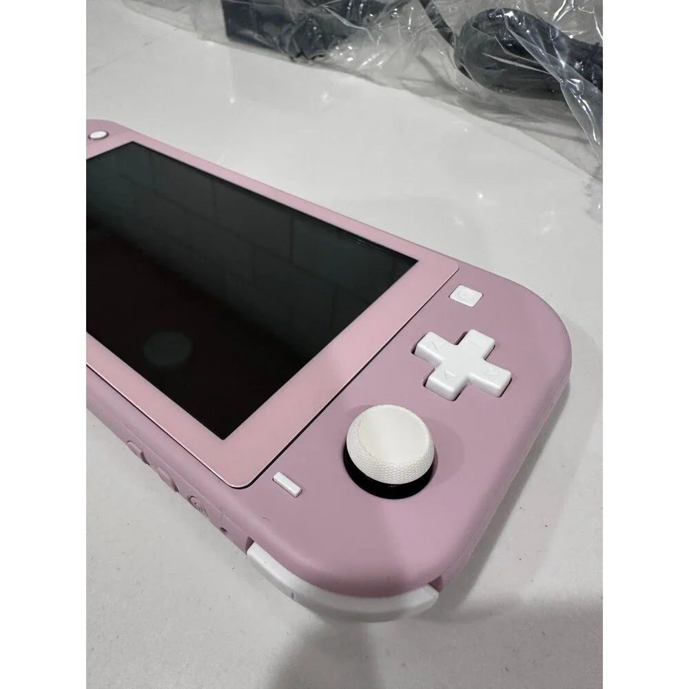 Custom Nintendo Switch Lite Pale Pink Game Cosmos NEW Cherry Blossom girl NWT